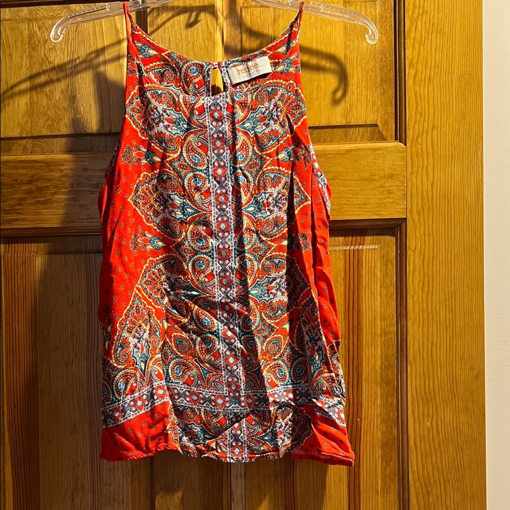 Paisley Red Women's Renee C Alecto Stitch Fix Top